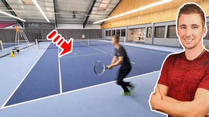 Tennis Drill For Net Approach / Winner "Winner Decider" #016
