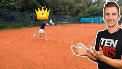 Tennisübung für 4 Spieler „King Of The Court Reloaded“ #047