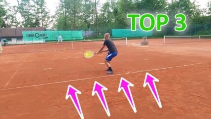 Die 3 besten Tennisübungen auf Sand