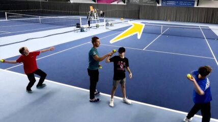 10 serve training key positions