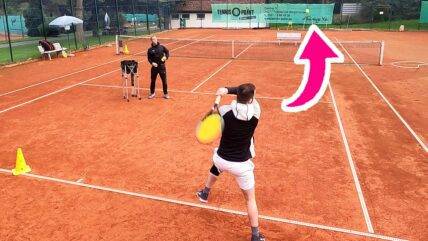 Working On High Forehand Topspin - 8 Feeding Drills